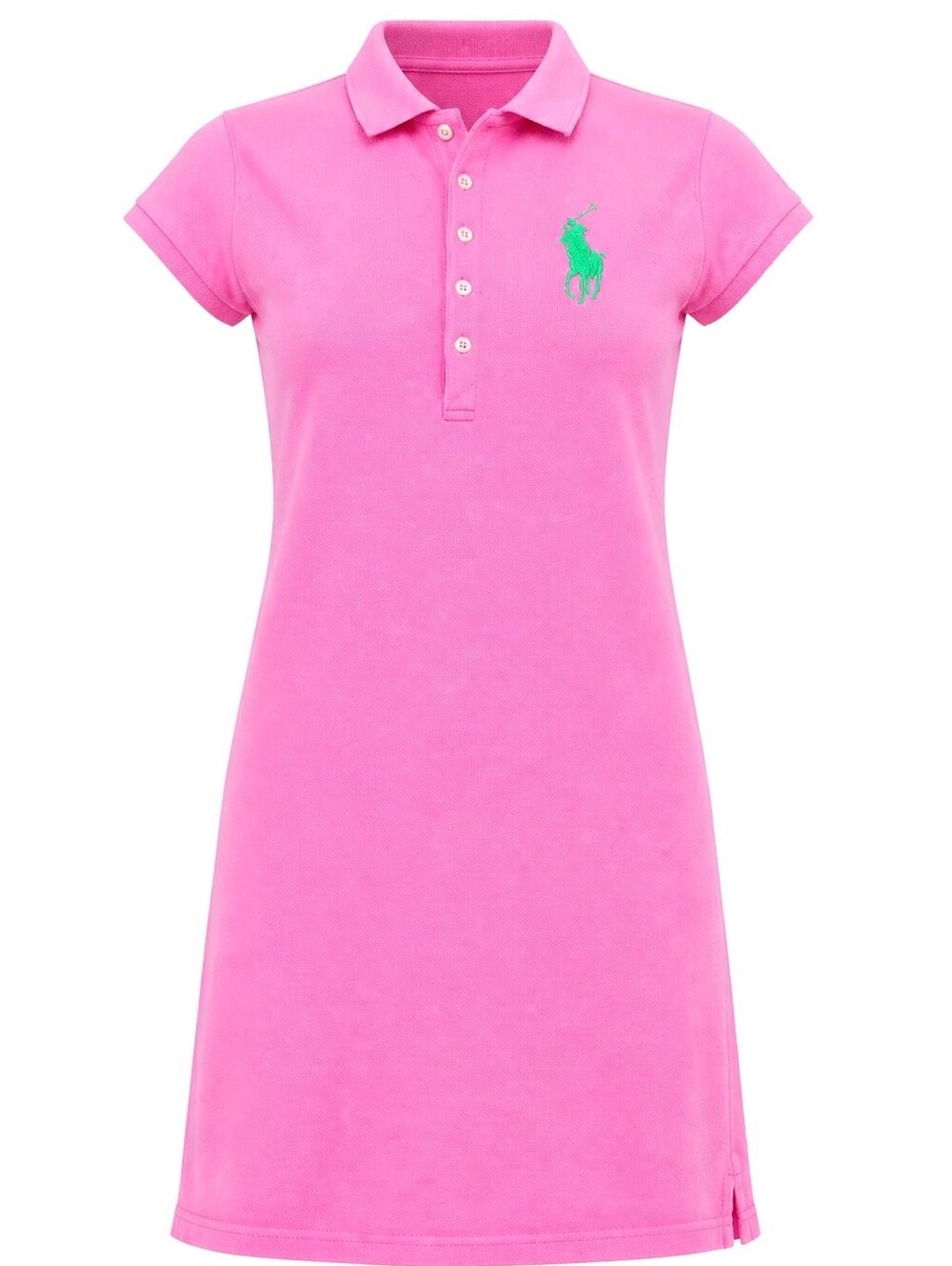 Polo Ralph Lauren Pink Cotton Polo with Green Pony